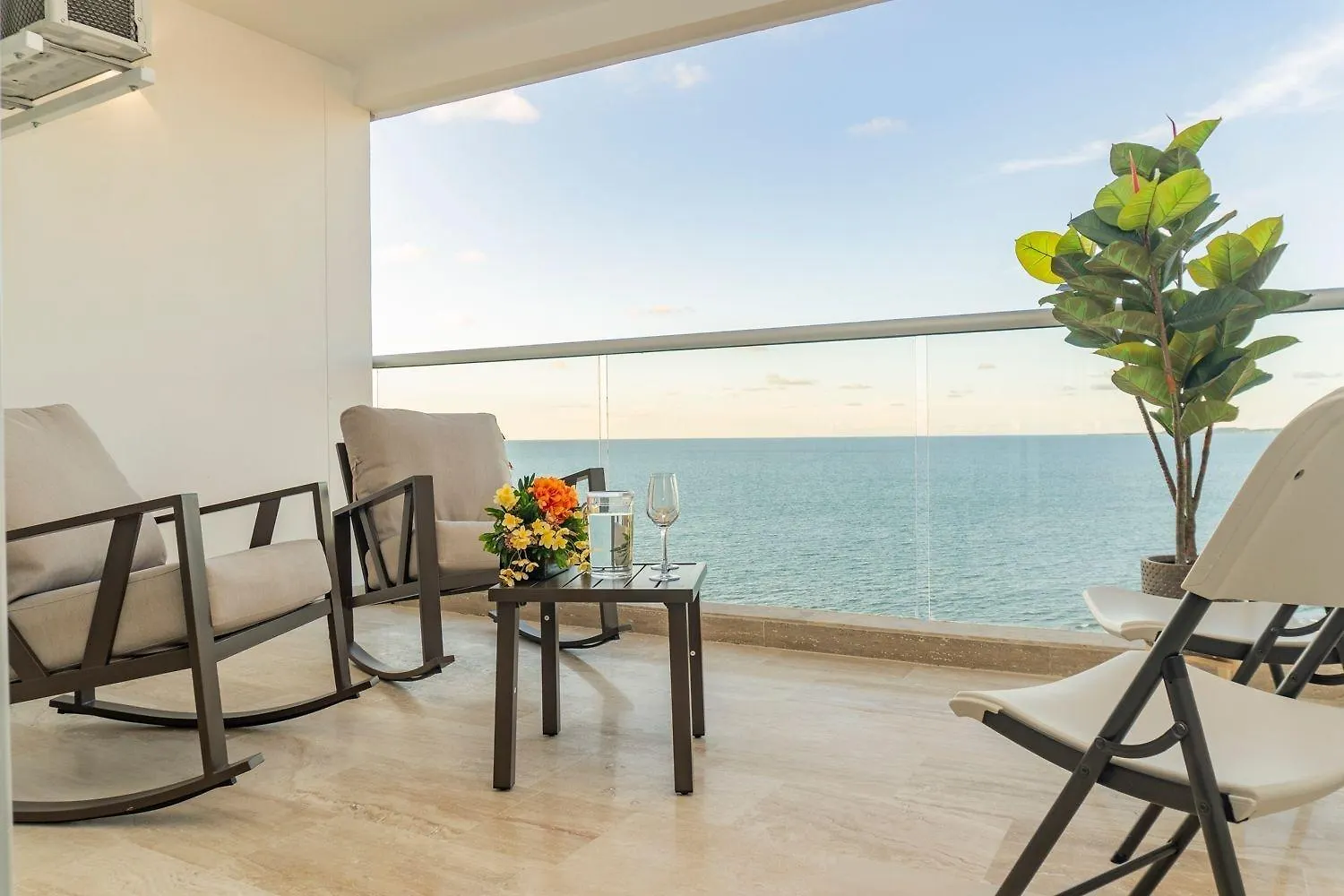 Cb1427 Acogedora Suite Frente Al Mar-Atardecer Cartagena